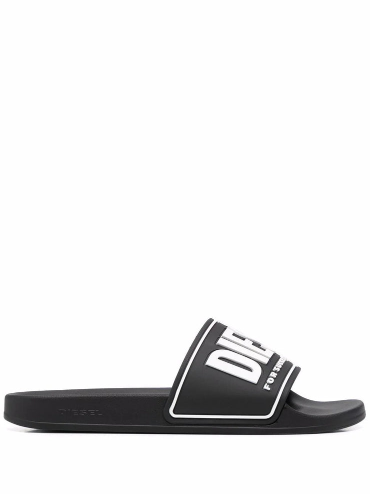 Diesel Sa-Mayemi Cc logo-embossed sildes