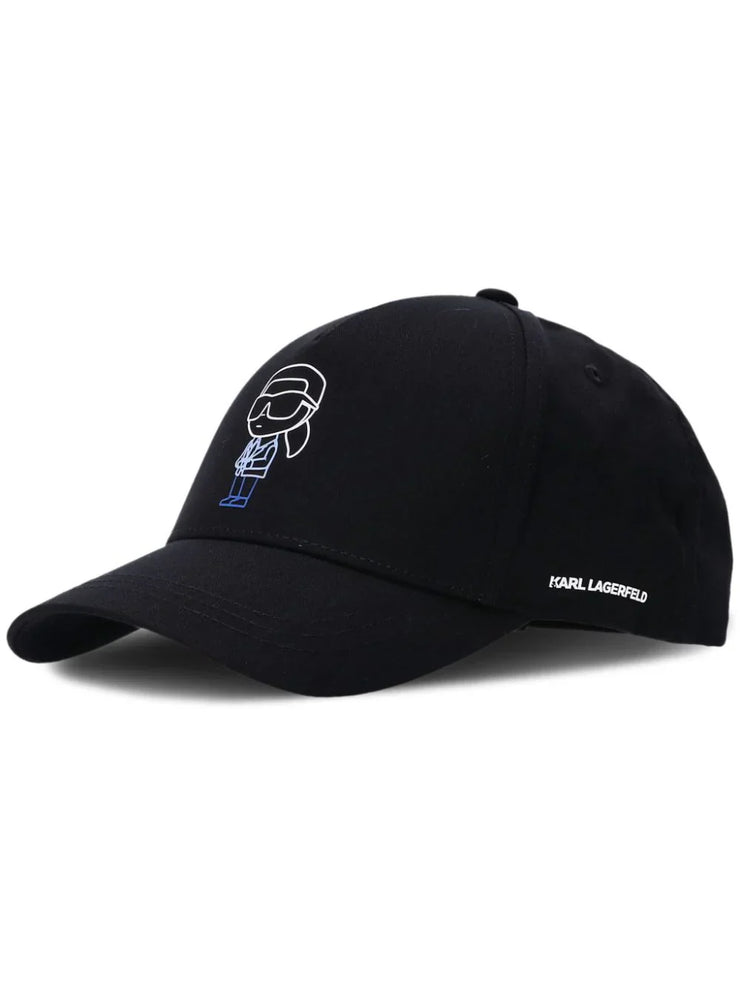 Karl Lagerfeld Ikonik cotton-blend baseball cap