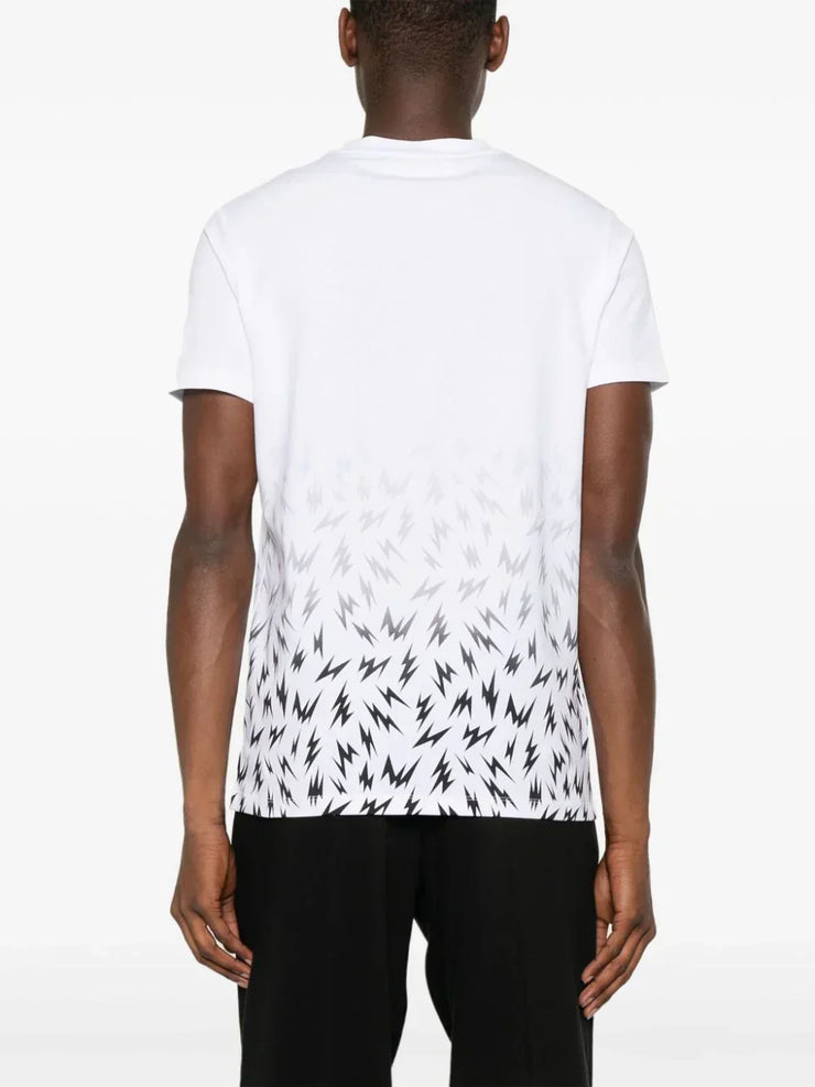 KARL LAGERFELD RUBBERISED-LOGO T-SHIRT