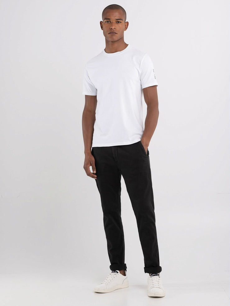 REPLAY SLIM FIT ZEUMAR CHINO TROUSERS